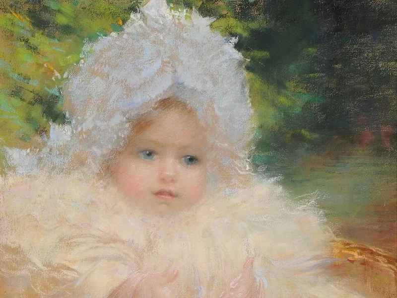 1862-Eugène Charles Lucien Léandre - Madeleine Lemoine, la nipote del pittore